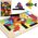Kruzzel Układanka drewniana- puzzle/ Kruzzel 22667