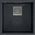 Zlewozmywak Quadron DAVID 40 GraniteQ pure carbon/elementy stalowe