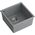 Zlewozmywak Quadron DAVID 40 GraniteQ silver stone/elementy stalowe