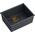 Zlewozmywak Quadron DAVID 50 GraniteQ black diamond/elementy miedziane