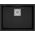 Zlewozmywak Quadron DAVID 50 GraniteQ pure carbon/elementy stalowe