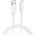 Kabel USB ForCell FORCELL F-ENERGY C703 kabel USB A do Lightning MFi 2,4A 12W 1 m biały
