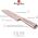 STALOWY NÓŻ SANTOKU BERLINGER HAUS 17,5cm BH-2935 ROSE GOLD