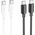 Kabel USB Hoco HOCO kabel Typ C do Typ C PD 6A 100W X96 1 m biały
