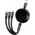 Kabel USB Hoco HOCO kabel 3w1 USB A do Lightnig / Micro USB / Typ C 2A X78 1 m czarny
