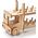 Little-Story Little Story Drewniane Puzzle Model 3D - Autobus