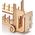 Little-Story Little Story Drewniane Puzzle Model 3D - Autobus