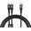 Kabel Dudao L3F 2w1 100W 1,2m 2 x USB-C - czarny