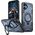 Etui Hybrid Armor Trendy z MagSafe na iPhone 16 - niebieskie
