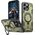 Etui Hybrid Armor Trendy z MagSafe na iPhone 16 Pro - zielone