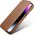 iCarer iCarer CE Premium Leather Folio Case skórzane etui iPhone 14 z klapką magnetyczne MagSafe brązowy (WMI14220713-BN)