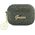 Guess Etui Guess GUAP2GLGSHA Apple AirPods Pro 2 cover zielony/khaki Glitter Flake 4G Charm