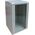 Digitus Szafa sieciowa wisząca 19" 18U rack 600x600, drzwi szyba, szary, dzielona, złożona, 60kg