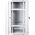 Digitus Szafa sieciowa wisząca 19" 18U rack 600x600, drzwi szyba, szary, dzielona, złożona, 60kg
