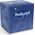 Bulkysoft Serwetki BulkySoft 24x24cm 2w celulozowe granatowe (100)