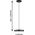 Lampa wisząca Paulmann Lampa wisząca HILDOR LED DIM 22W 310mm 1600lm 2700K 230V czarny matowy/ metal