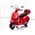 Milly Mally Milly Mally Pojazd na akumulator Vespa GTS Super Red