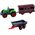 Zestaw Pojazdów Rolniczych Traktor 12 Sztuk Metal LEAN Toys