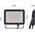 Emos προβολέας LED προβολέας Emos Profi ZS2642 50W 5500lm 4000K IP65 μαύρο 12523211 8592920105726