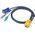Aten Kable KVM, 3m, Czarny (2L5203P)