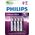 Philips Bateria Ultra AAA / R03 4 szt.