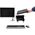 Ergotron Uchwyt biurkowy na 2 monitory do 24" LX Dual (45-248-026)