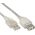 Kabel USB InLine USB-A - USB-A 3 m Biały (34603)