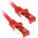 InLine Patchcord, Cat.6, S/FTP, 0.5m, czerwony (76450R)