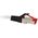 InLine Patchcord, Cat.6, S/FTP, 0.5m, przeźroczysty (76450T)