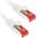 InLine Patchcord, Cat.6, S/FTP, 1m, biały (76411W)