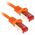 InLine Patchcord, Cat.6, S/FTP, 1m, pomarańczowy (76411O)