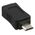 Adapter USB InLine microUSB - miniUSB Czarny  (31602)