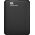Dysk zewnętrzny HDD WD Elements Portable 1TB Czarno-biały (WDBUZG0010BBK)