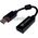 Kabel Sandberg DisplayPort - HDMI 0.1m czarny (50828)