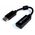 Kabel Sandberg DisplayPort - HDMI 0.1m czarny (50828)