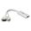 Adapter AV Sandberg D-Sub (VGA) - HDMI + USB-A + Jack 3.5mm biały (50878)