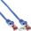 InLine Patchcord, Cat.6, S/FTP, 1m, niebieski (76411B)