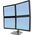 Ergotron Stojak biurkowy na 4 monitory do 24" DS100 (33-324-200)