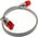 InLine 0.5m - kabel sieciowy U/UTP - 1000 Mbit - Cat.6 - RJ45 - szary (71655)