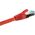 InLine Patch kabel sieciowy Cat.6A, S/FTP (PiMf), 500MHz, czerwony, 0,5m (76850R)