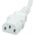 Kabel zasilający Value Monitor PowCable IEC 1.8m biały (19.99.1516-50)