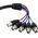 Kabel StarTech D-Sub (VGA) - BNC x5 0.3m czarny (VGABNCMF1)