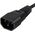Kabel zasilający StarTech 1M C14 - C13, czarny (PXT1001M)