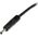 Kabel USB StarTech USB-A - DC 3.4 mm Typ-H 0.9 m Czarny (USB2TYPEH)