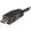 Kabel USB StarTech USB-A - microUSB 0.5 m Czarny (UUSBHAUB50CM)