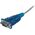 Kabel USB StarTech USB-A - DB-9 0.4 m Przezroczysty (ICUSB232V2)