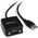 Kabel USB StarTech USB-A - DB-9 2.5 m Czarny (ICUSB2321FIS)