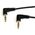 Kabel StarTech Jack 3.5mm - Jack 3.5mm 0.3m czarny (MU1MMS2RA)