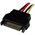 StarTech Molex - SATA, 0.3m, Wielokolorowy (LP4SATAFM12)