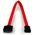 StarTech SATA - SATA, 0.3m, Czerwony (SATAEXT30CM)